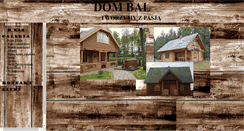 Desktop Screenshot of dombal-babin.pl